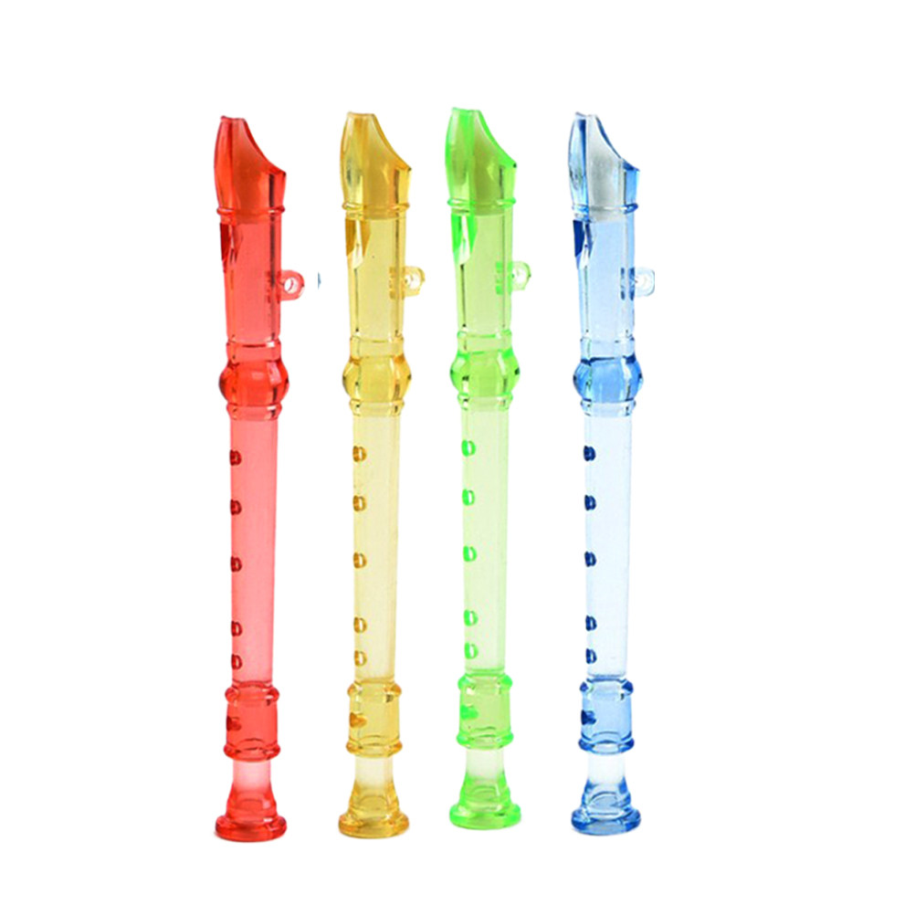 Soprano Recorder Plastic - 12本セットの高級ソプラノリコーダー。8孔で、お子様の音楽学習、早期教育、手と目の協調性、脳の発達に役立ちます。