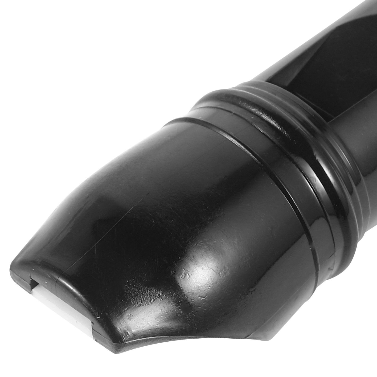 8穴の黒色透明ソプラノリコーダー。ABSプラスチック製で、子 - Soprano Recorder Plastic のレビューと価格