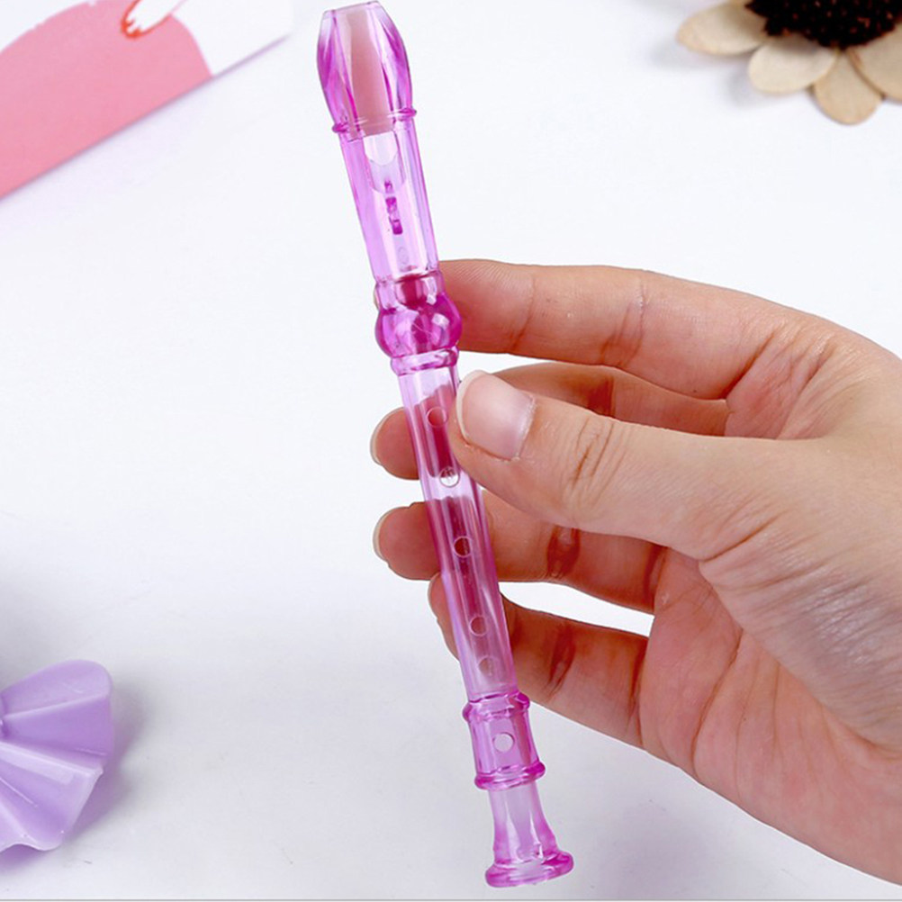 12本セットの高級ソプラノリコーダー。8孔で、お子様の音楽学 - Soprano Recorder Plastic のレビューと価格