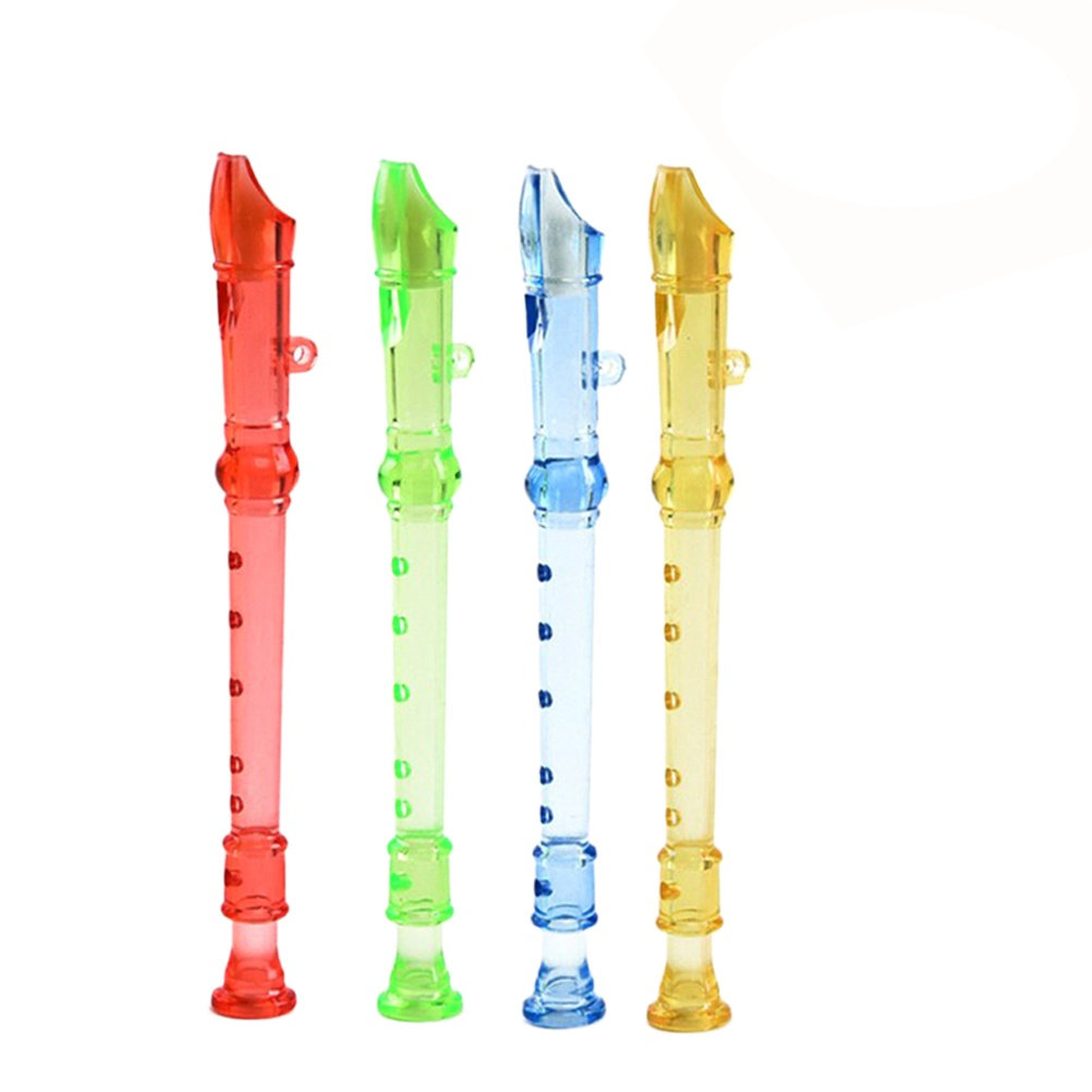 12本セットの高級ソプラノリコーダー。8孔で、お子様の音楽学 - Soprano Recorder Plastic のレビューと価格