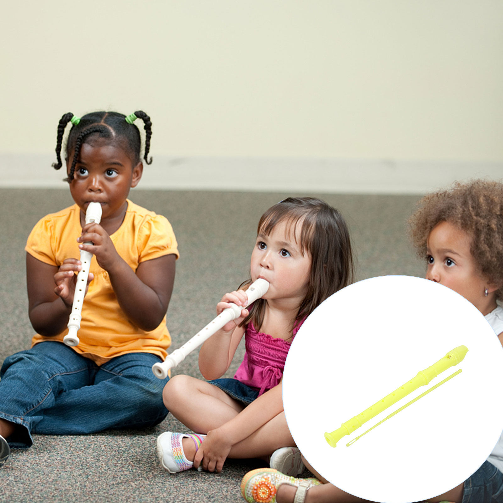 1セット 子供用ソプラノリコーダー 8穴 プレミアムプラスチ - Soprano Recorder Plastic のレビューと価格