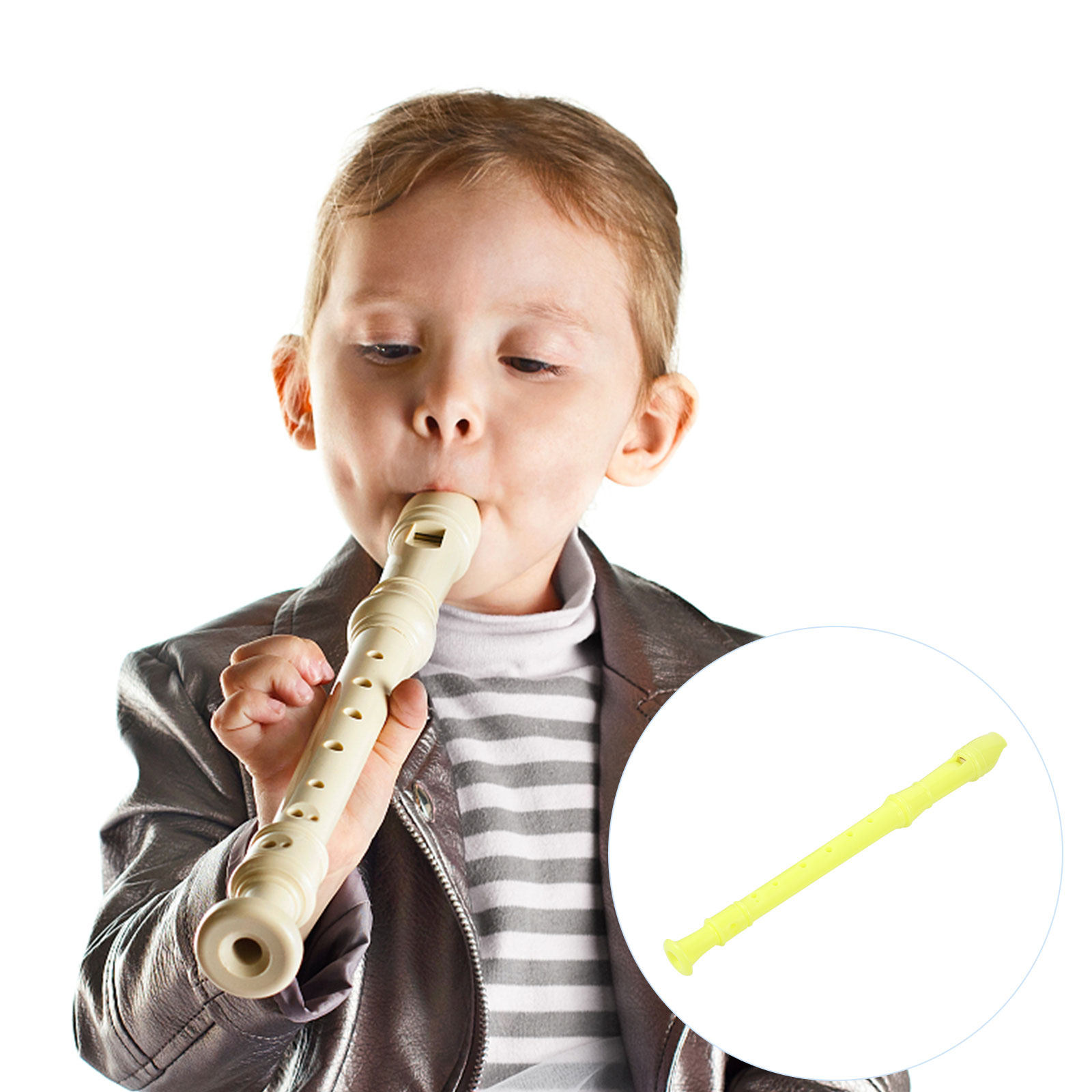 1セット 子供用ソプラノリコーダー 8穴 プレミアムプラスチ - Soprano Recorder Plastic のレビューと価格
