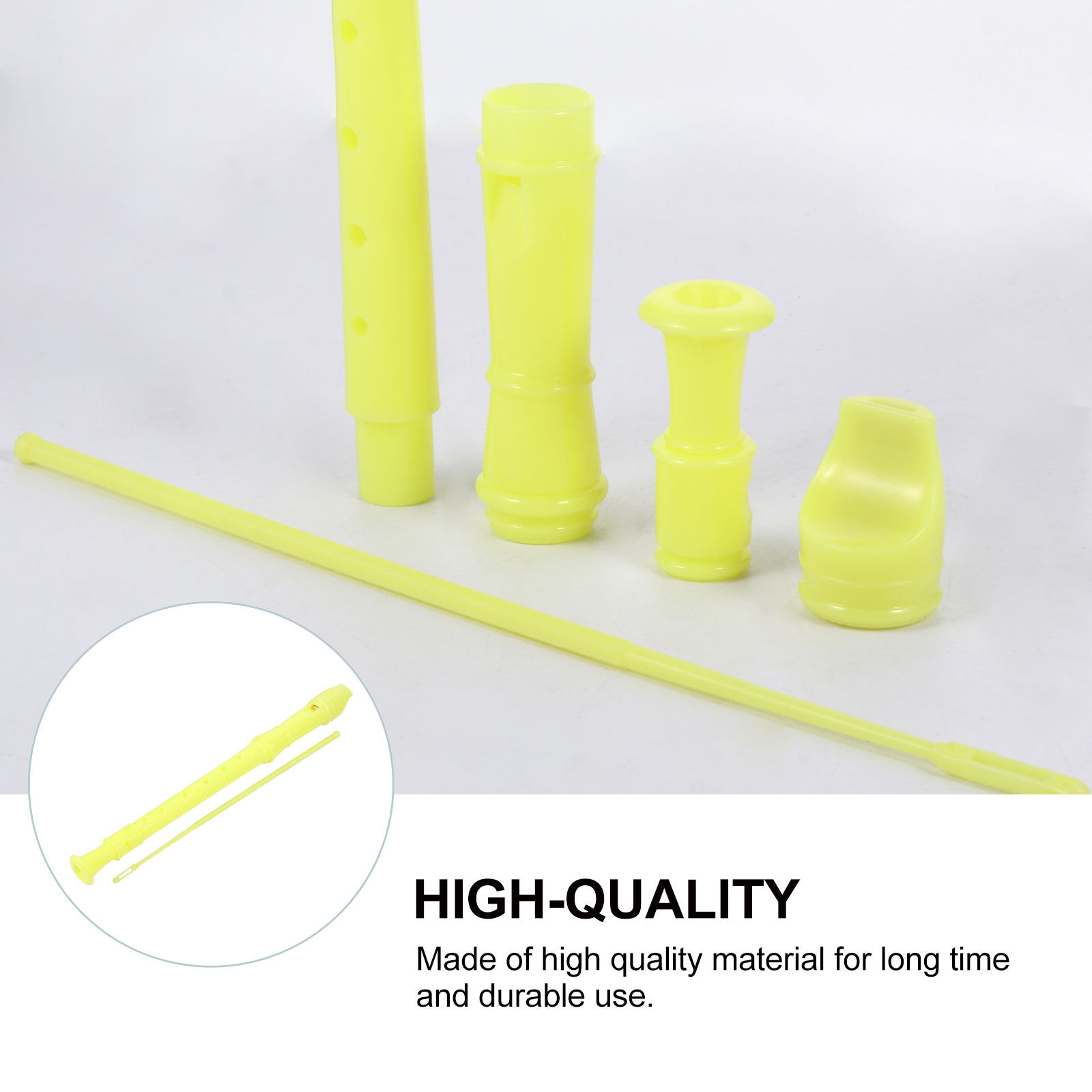 1セット 子供用ソプラノリコーダー 8穴 プレミアムプラスチ - Soprano Recorder Plastic のレビューと価格