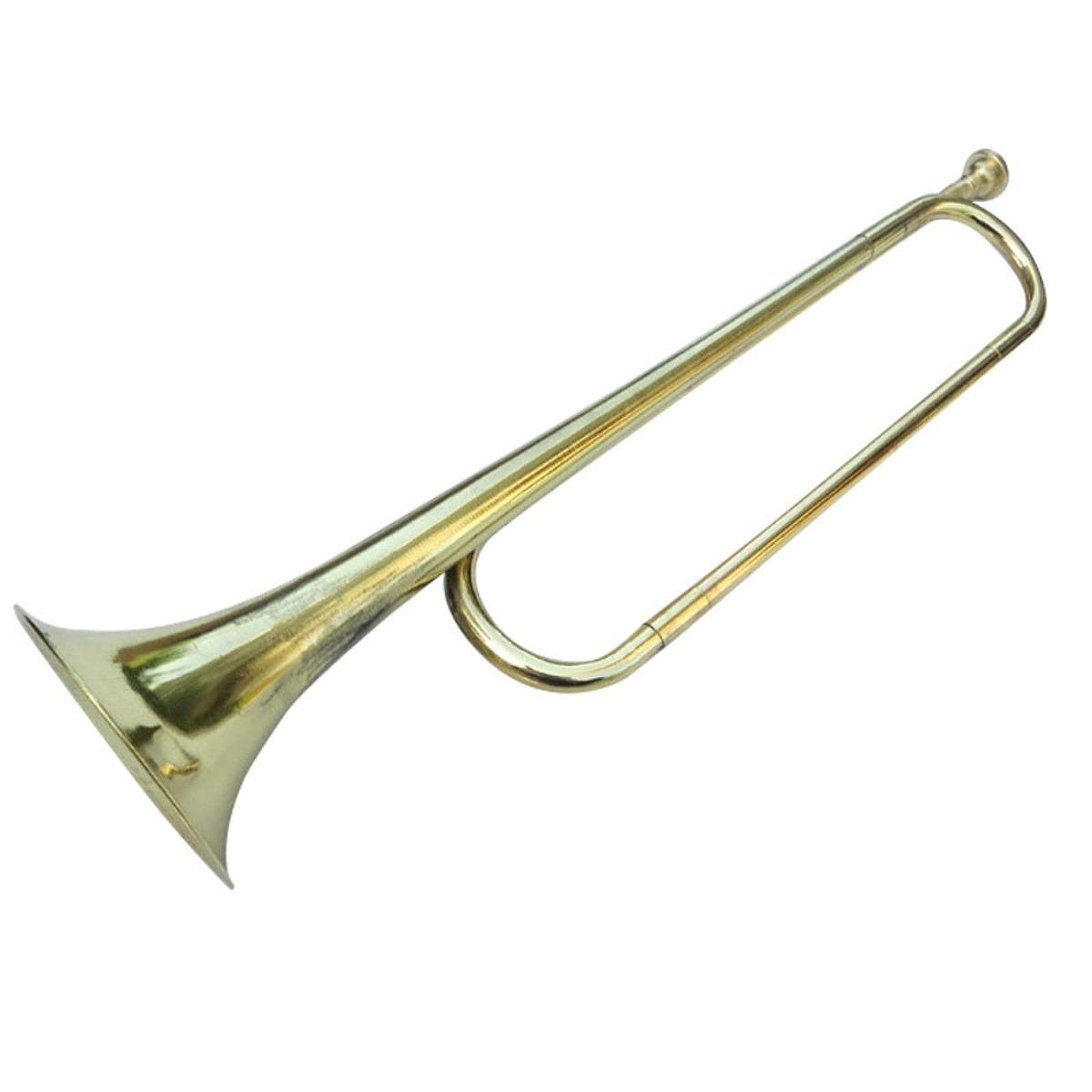 エレガントなCフラットバグル、磨き上げられた真鍮製楽器、標準 - Musical Instrument Bugle のレビューと価格