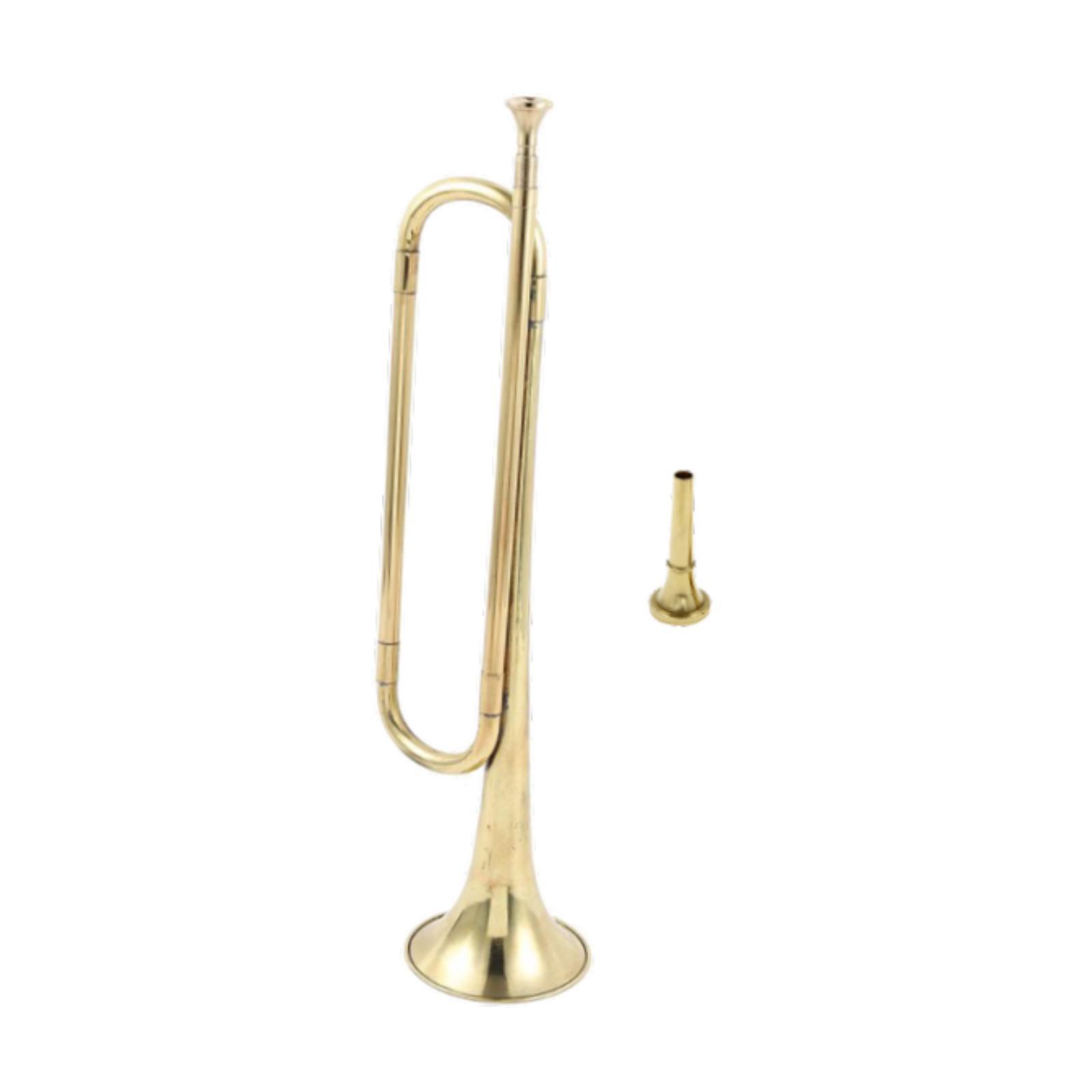 エレガントなCフラットバグル、磨き上げられた真鍮製楽器、標準 - Musical Instrument Bugle のレビューと価格