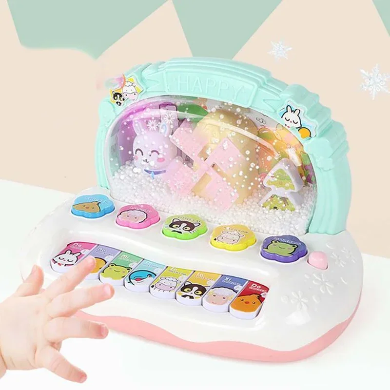 電子ピアノの鍵スノーフィアケ漫画楽器おもちゃ音ライト子供教育 - Musical Instrument Harmonium のレビューと価格